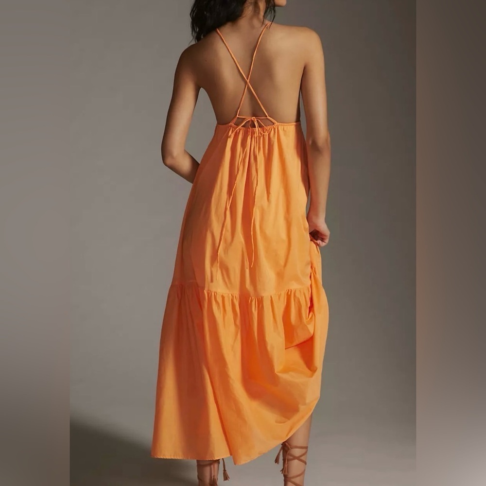 FAITHFULL THE BRAND
Wilonna tiered cotton-voile midi dress in black 10 - Picture 8 of 8
